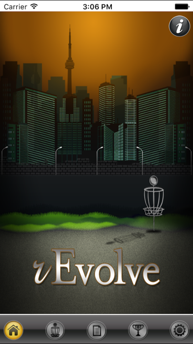 rEvolve Disc Golf poster
