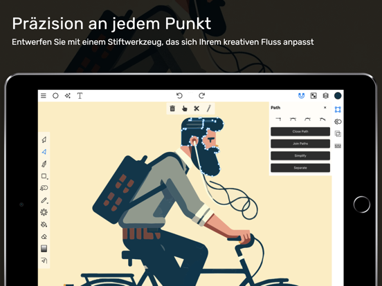 Vektor-Markendesigner Plakat