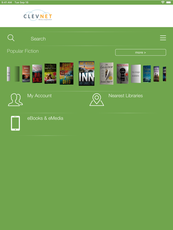 Clevnet Libraries App Plakat