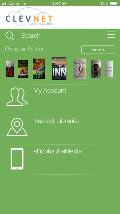Clevnet Libraries App Plakat