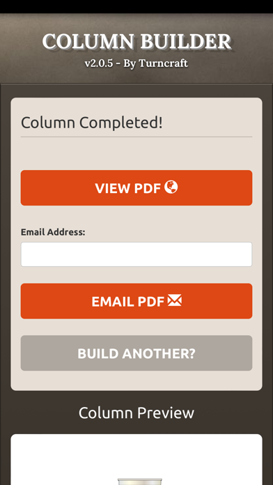 Turncraft Column Builder poster
