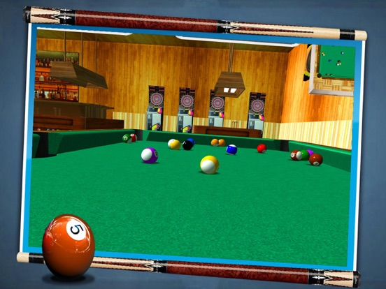 Pool 8Ball 3D Table poster