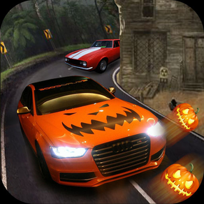 Halloween Party City Car Driver 3D