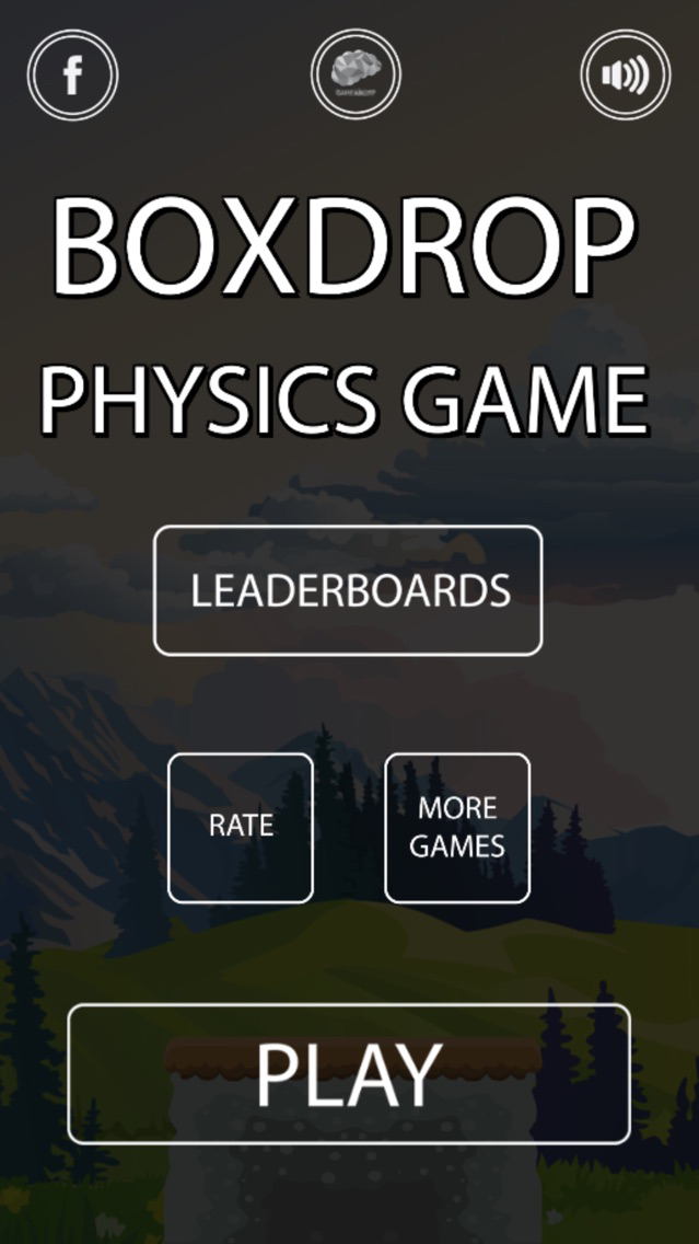 BoxDrop Physics Game poster