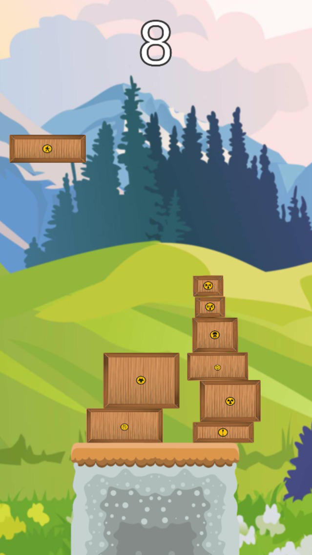 BoxDrop Physics Game poster