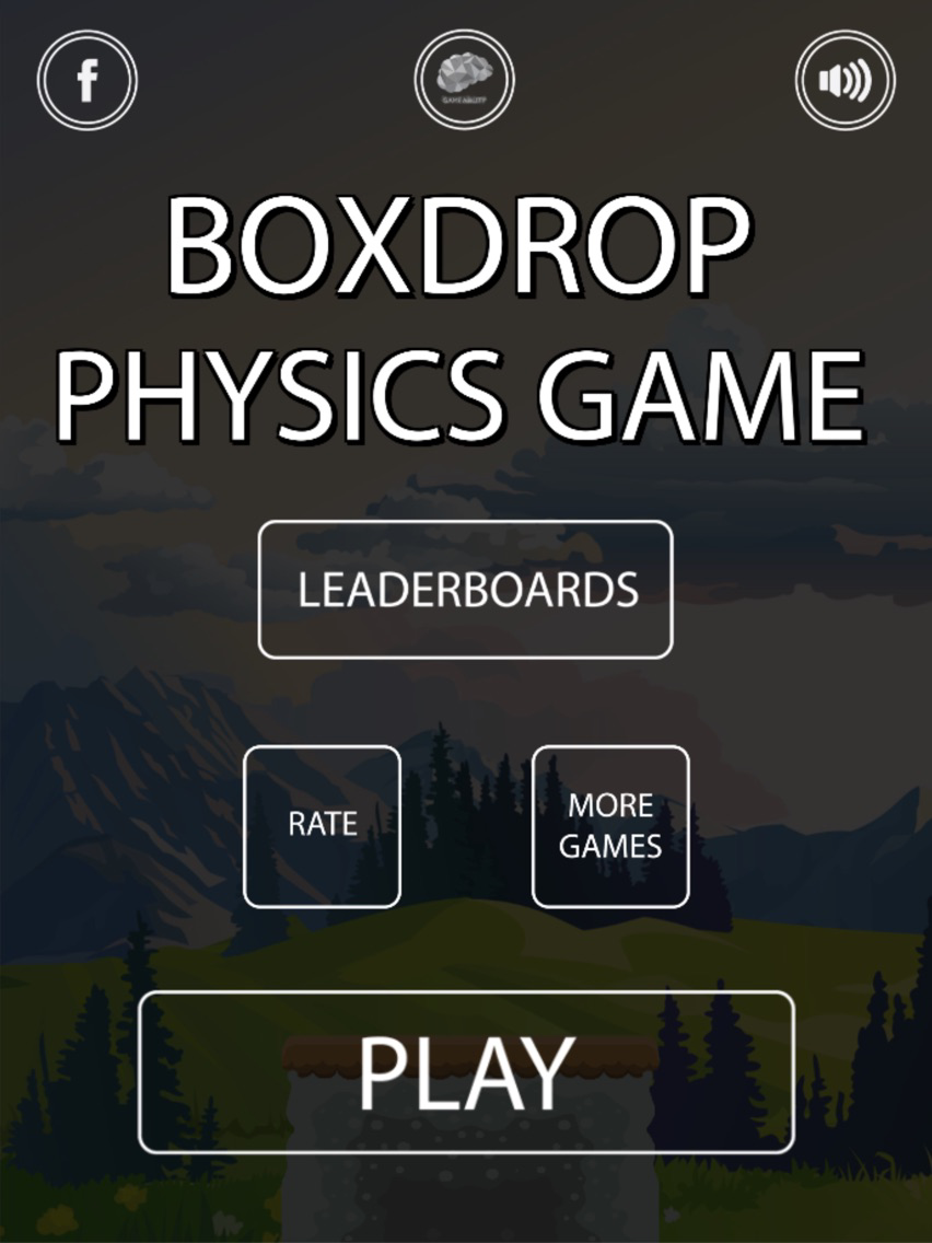 BoxDrop Physics Game poster