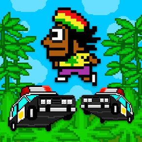 Jumpy Rasta Man - FREE - Cops and Farmer Chase Game