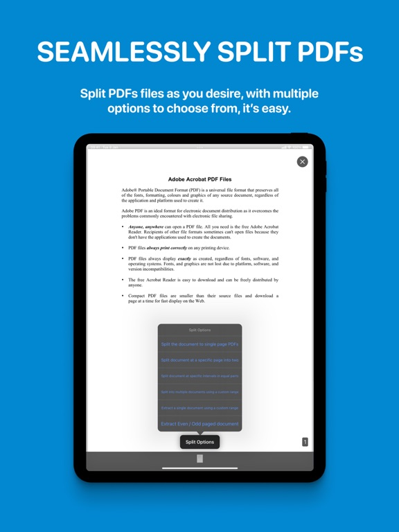 PDFs Split & Merge: PDF Editor poster