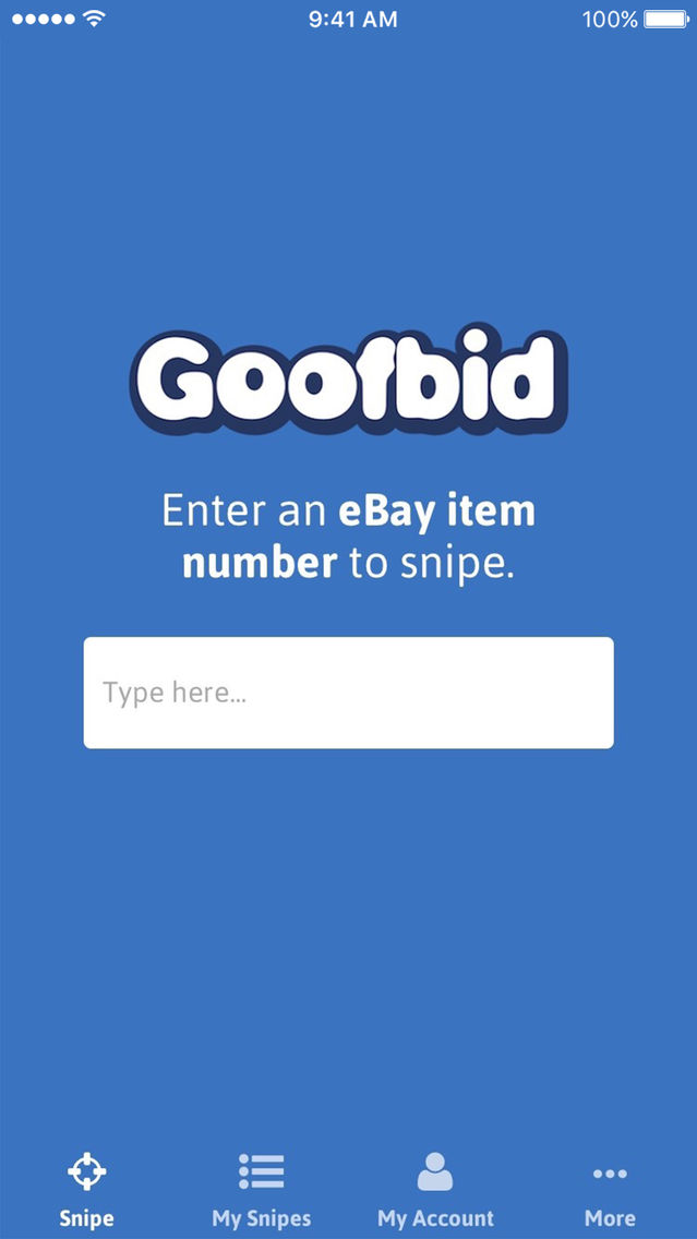 Goofbid poster