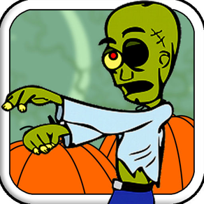 Zombie Halloween, NO ADS Pumpkin Patch Fun Games