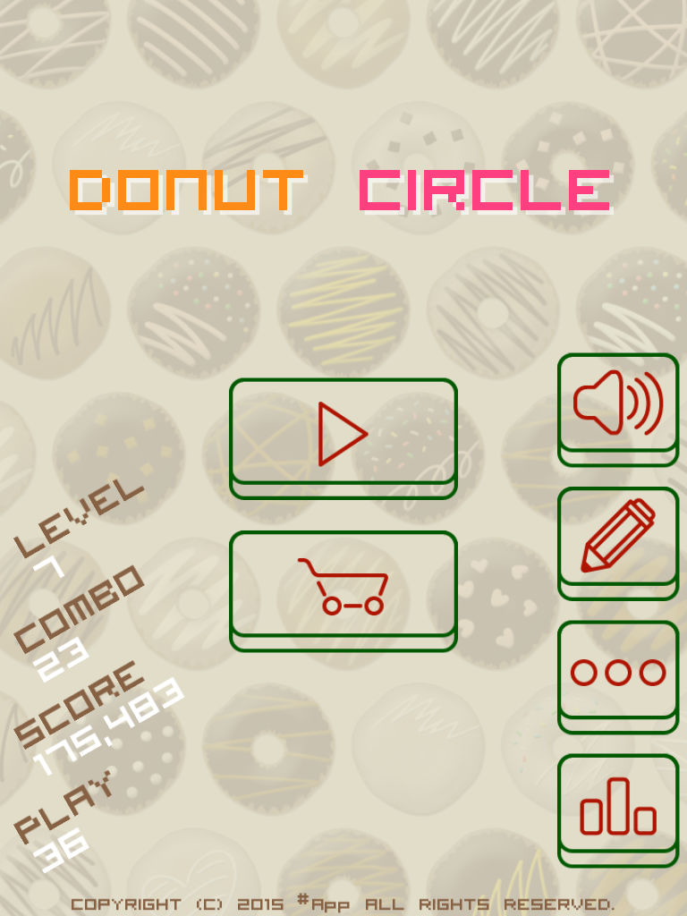 Donut Circle poster