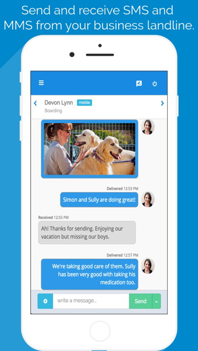 Captivated Texting poster