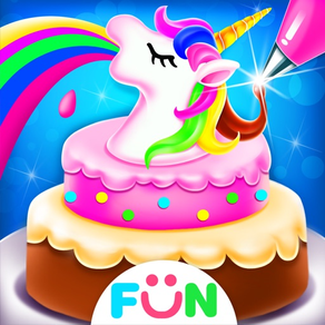 Unicorn Food-Cake Bakery Games