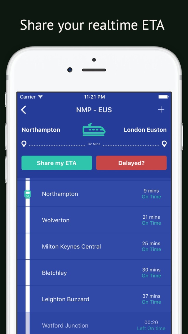 TrainMate - Live train times, alerts and refunds poster