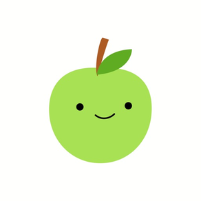 Cute Green Apple Stickers