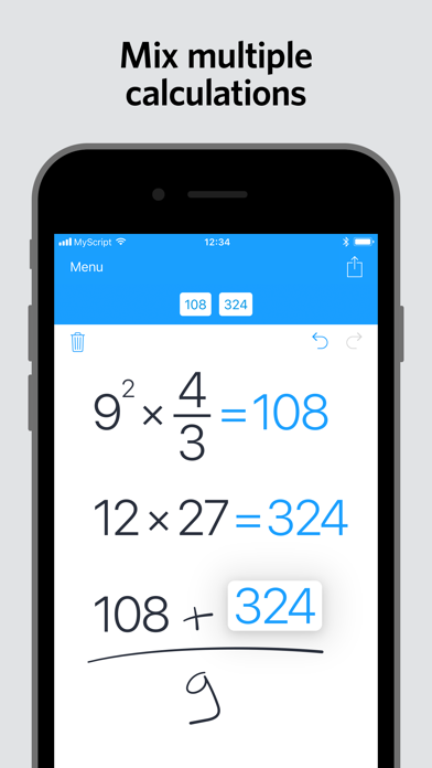 MyScript Calculator poster