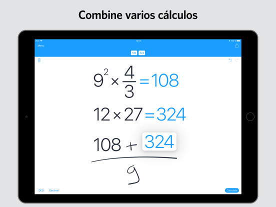 MyScript Calculator الملصق