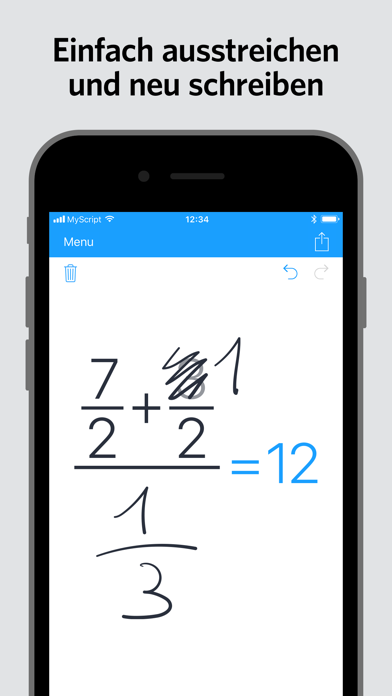 MyScript Calculator Plakat