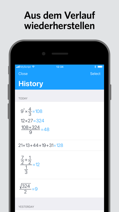MyScript Calculator Plakat