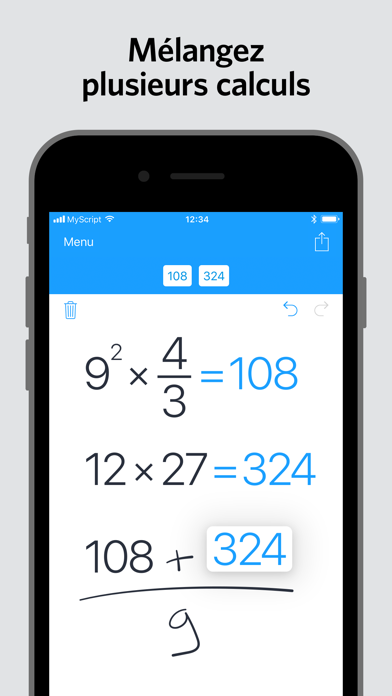 MyScript Calculator Affiche
