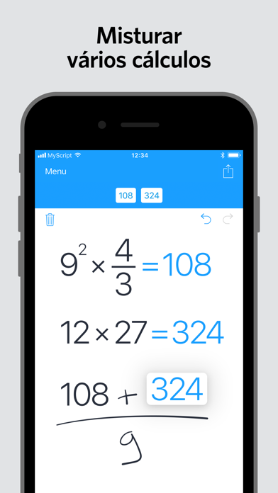 MyScript Calculator Cartaz