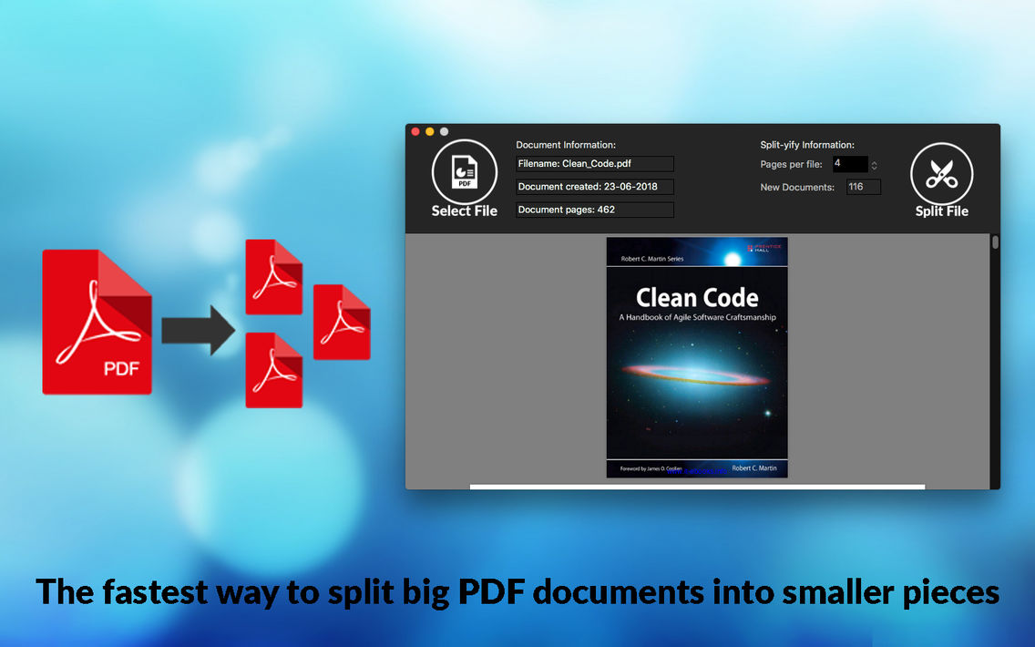 PDF Split -yify - Split PDF poster