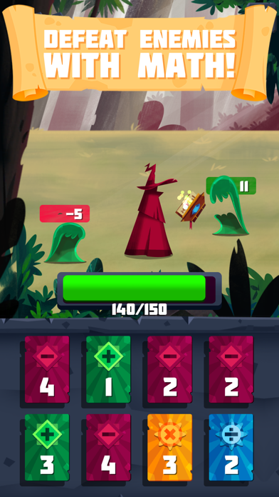 Arithmagic - Math Wizard Game poster