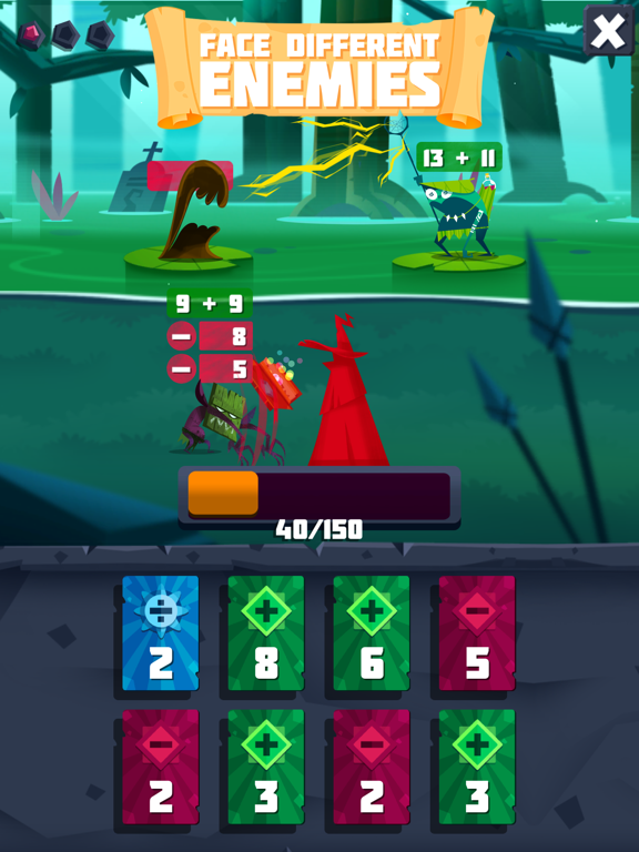 Arithmagic - Math Wizard Game poster