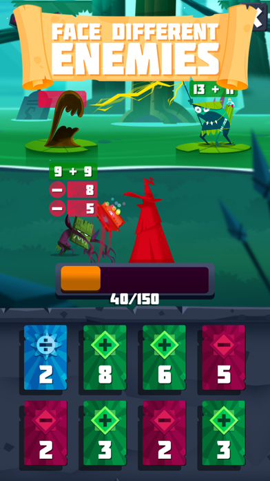 Arithmagic - Math Wizard Game poster