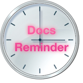 Docs Reminder