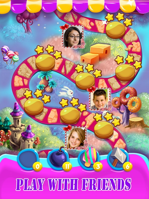 Candy sweet pop : magic match 3 new free matching poster