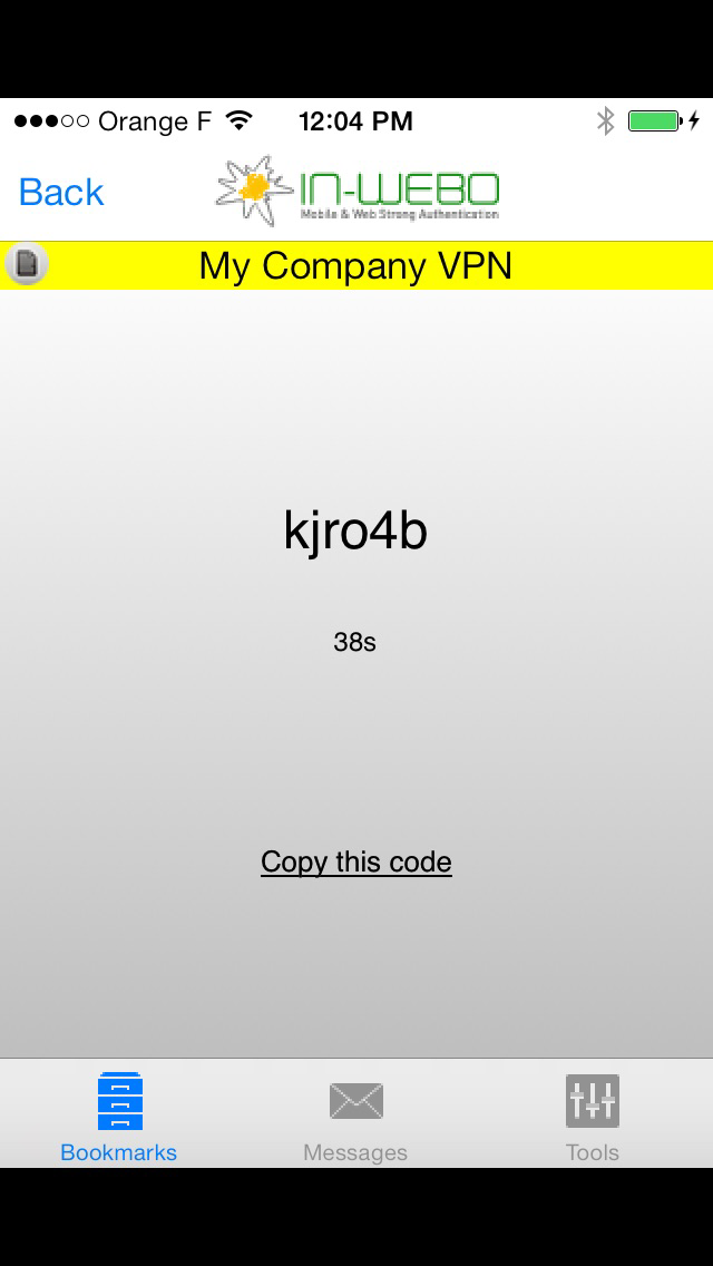 In-Webo nCode poster
