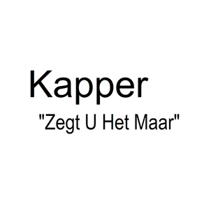 Kapper Zegt U Het Maar