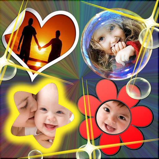 Amazing Photo Borders and Icons for iOS (iPhone) Free Download at AppPure