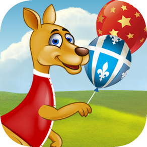 Happy Kangaroo Jump Free - Bounce on Poles and Collect Coins