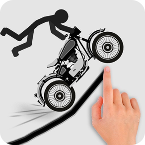 Stickman Racer Road Draw