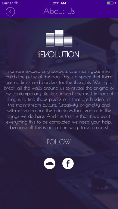 e-volution Radio ポスター