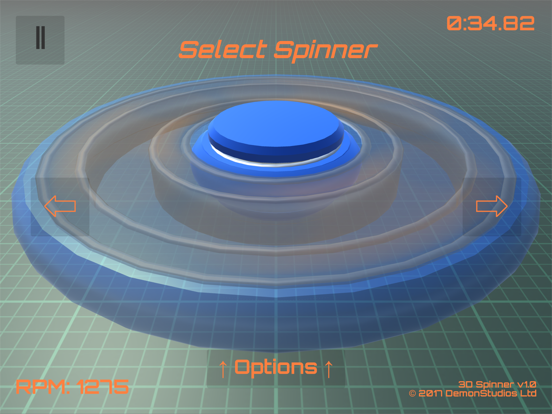 3D Spinner poster
