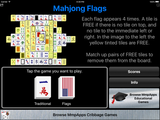 Mahjong Flags poster