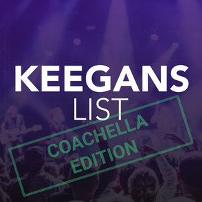 KeegansList Coachella Edition