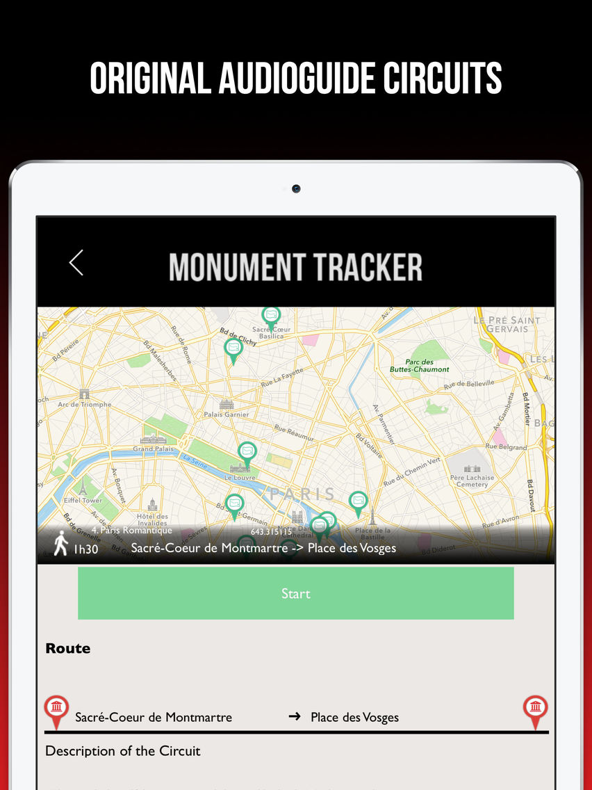 Bastia Guide Monument Tracker poster