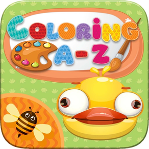 ABC Animais Livro de colorir Jogos Para Criança