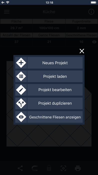 Fliesen Plakat