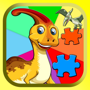 Dino Puzzle: Kids Dinosaurs Jigsaw Puzzles Games 2
