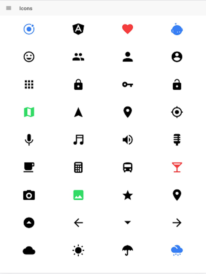 Ionic UI/UX poster