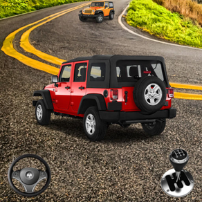 OffRoad Jeep Rally Dash Sim