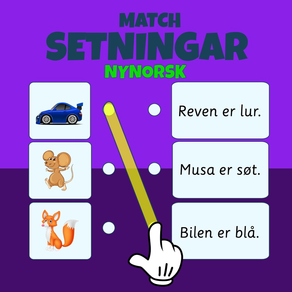 Match - Setningar (Nynorsk)