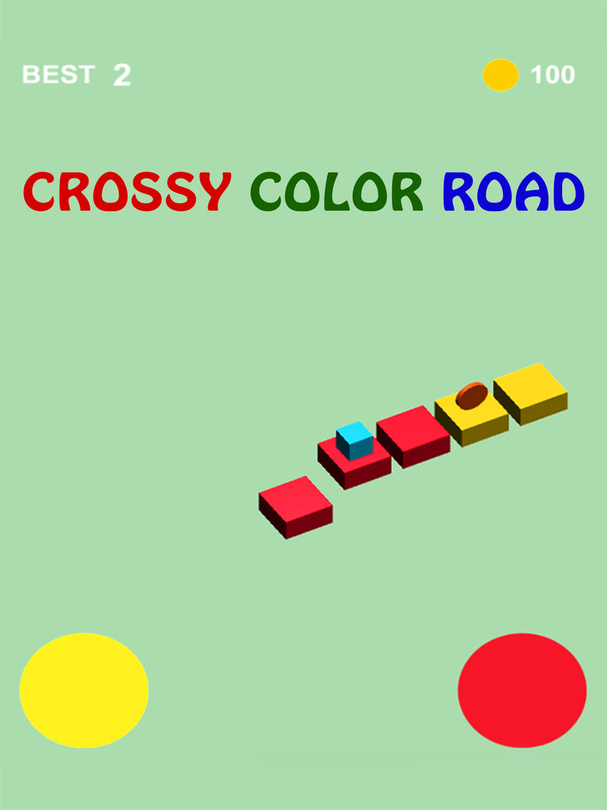 Crossy Color Road poster