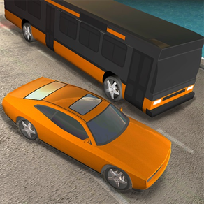 Racing Bus: Driving Big Car