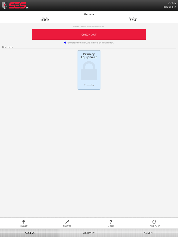 SES Remote Access Control poster